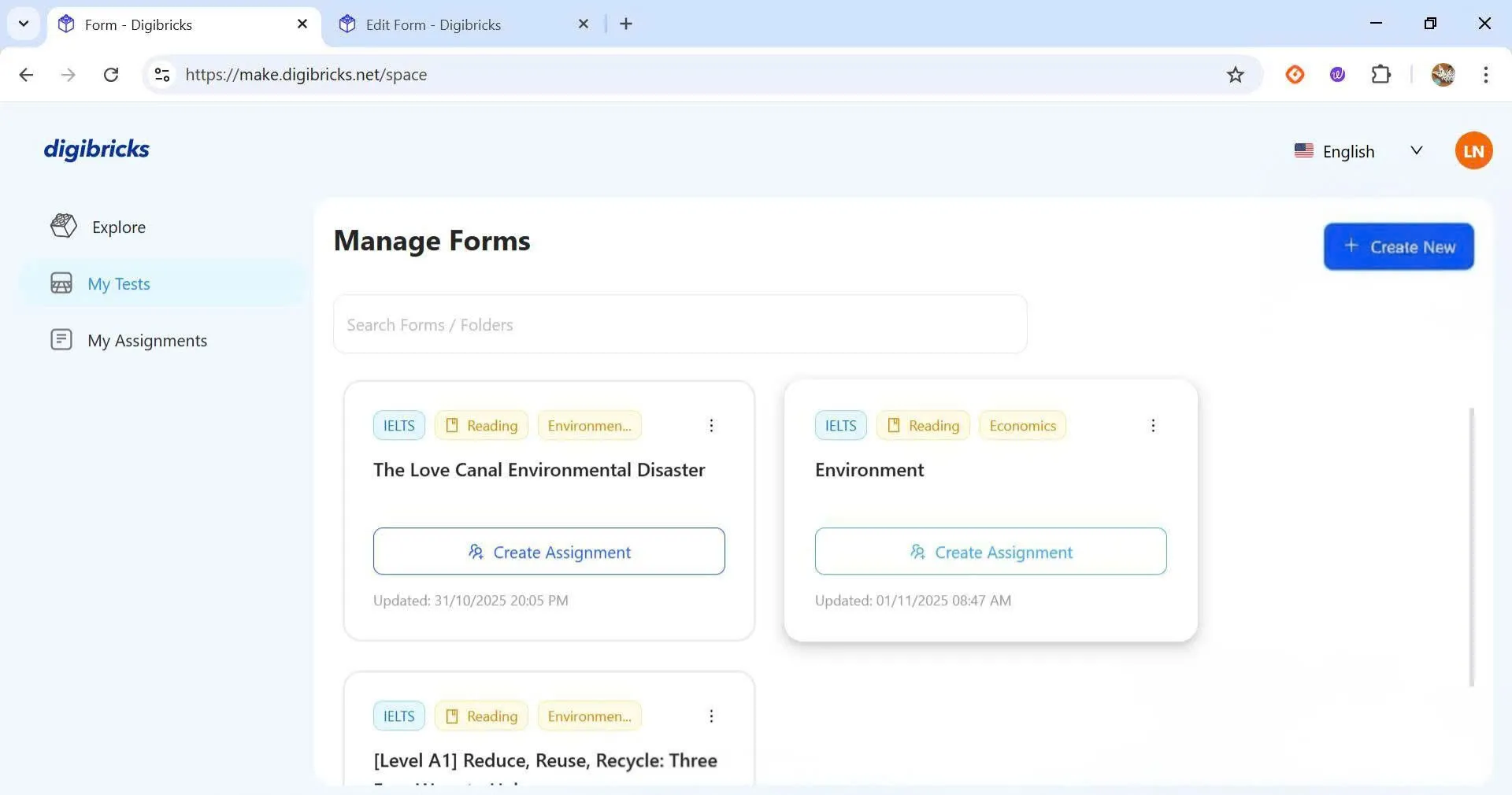 1 Create assignment từ thư viện.jpg